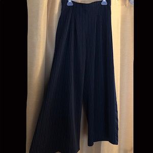 Striped Flowy Capris